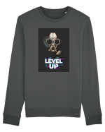 Level up Bluză mânecă lungă Unisex Rise
