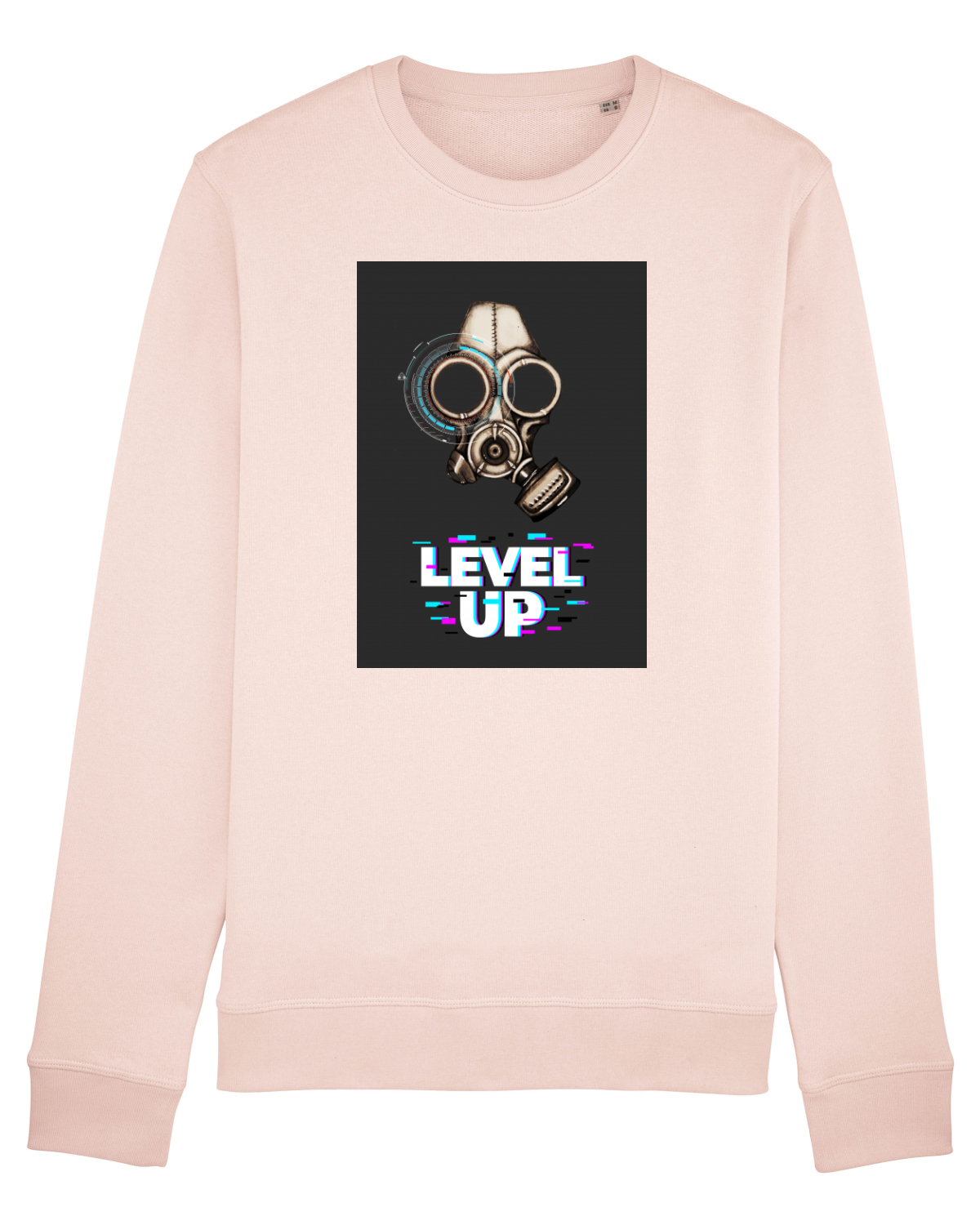 Bluză mânecă lungă Unisex Rise Candy Pink