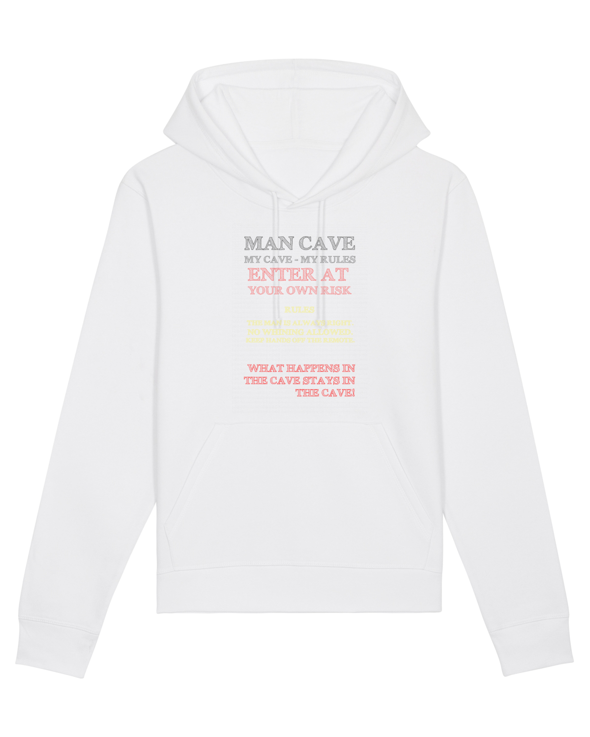 Hanorac Unisex Drummer White