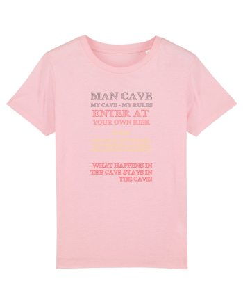 Man cave art Cotton Pink