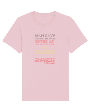 Man cave art Cotton Pink