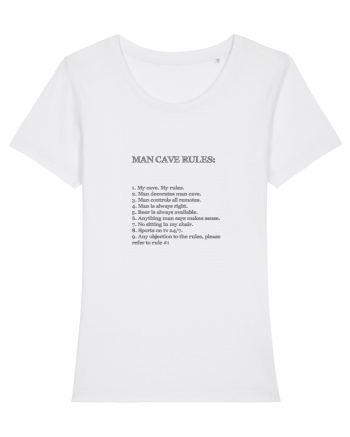 Man cave rules White