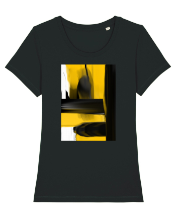 Abstract painting Black