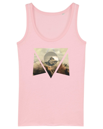 Abstract Cotton Pink