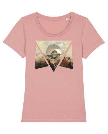 Abstract Canyon Pink