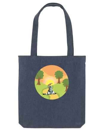 Funny - Cat Midnight Blue
