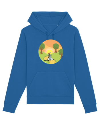 Funny - Cat Royal Blue