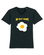 my best recipe Tricou mânecă scurtă guler V Bărbat Presenter
