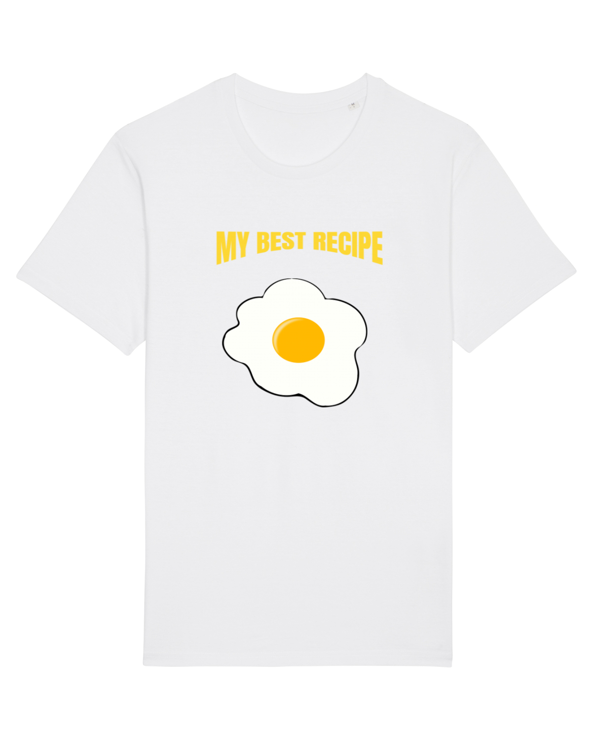 Tricou mânecă scurtă Unisex Rocker White