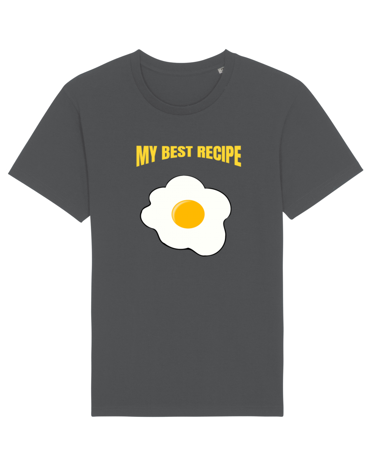 Tricou mânecă scurtă Unisex Rocker Anthracite