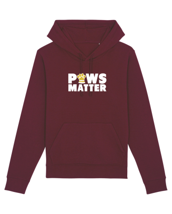 Paws Matter Burgundy