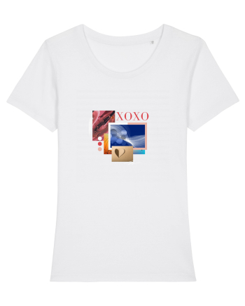 Artistic design fashion White