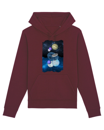 Galaxie si UFO Burgundy