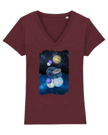 Galaxie si UFO Burgundy