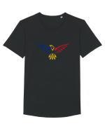 Vultur Tricolor Tricou mânecă scurtă guler larg Bărbat Skater