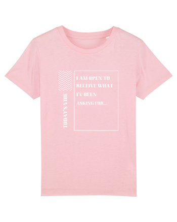 i am ready to Cotton Pink