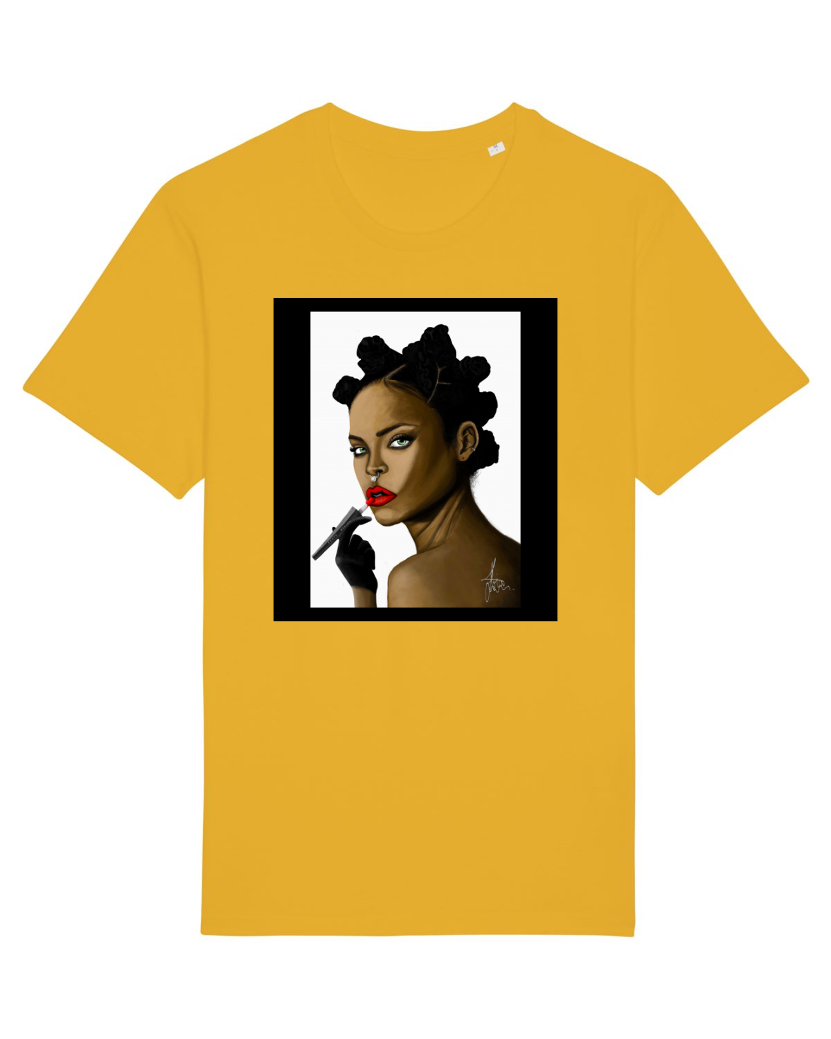 Tricou mânecă scurtă Unisex Rocker Spectra Yellow