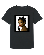 Rihanna Tricou mânecă scurtă guler larg Bărbat Skater