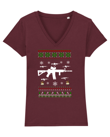 Ugly christmas sweater Burgundy