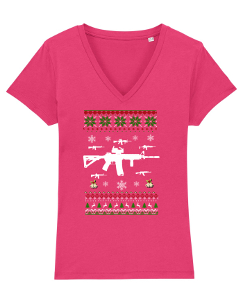 Ugly christmas sweater Raspberry