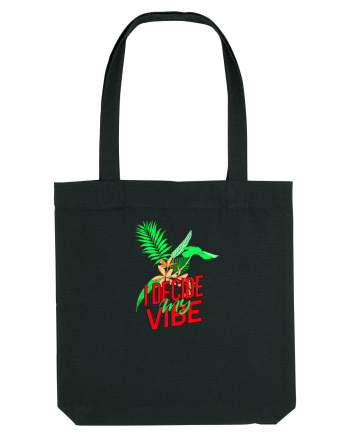 i decide my vibe Black