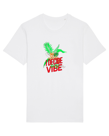 i decide my vibe White