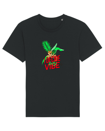 i decide my vibe Black