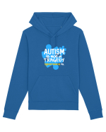 Autism is not a tragedy Hanorac Unisex Drummer
