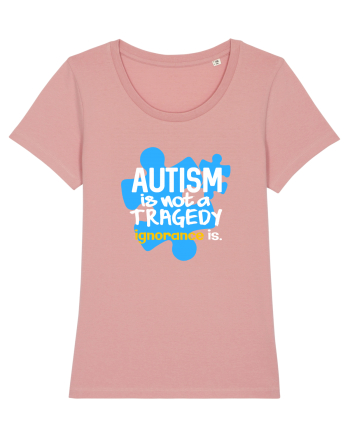 Autism is not a tragedy Canyon Pink