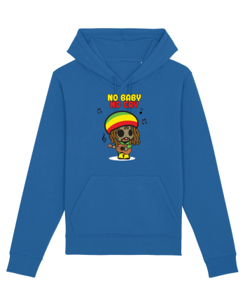 No baby no cry Royal Blue