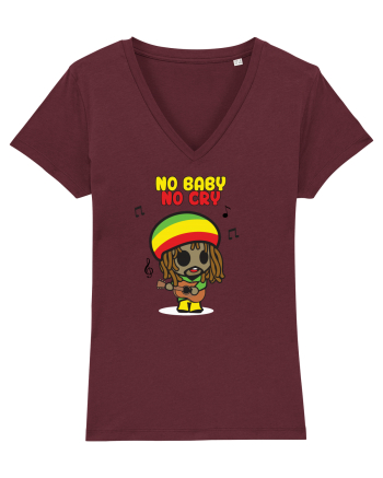 No baby no cry Burgundy