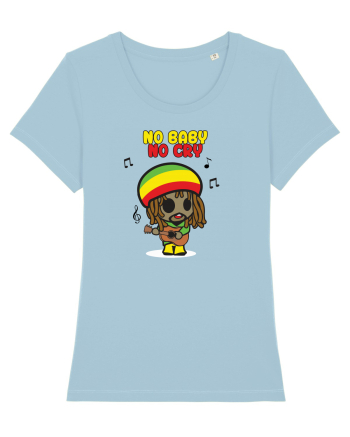 No baby no cry Sky Blue