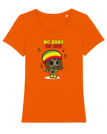 No baby no cry Bright Orange