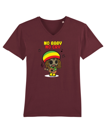 No baby no cry Burgundy