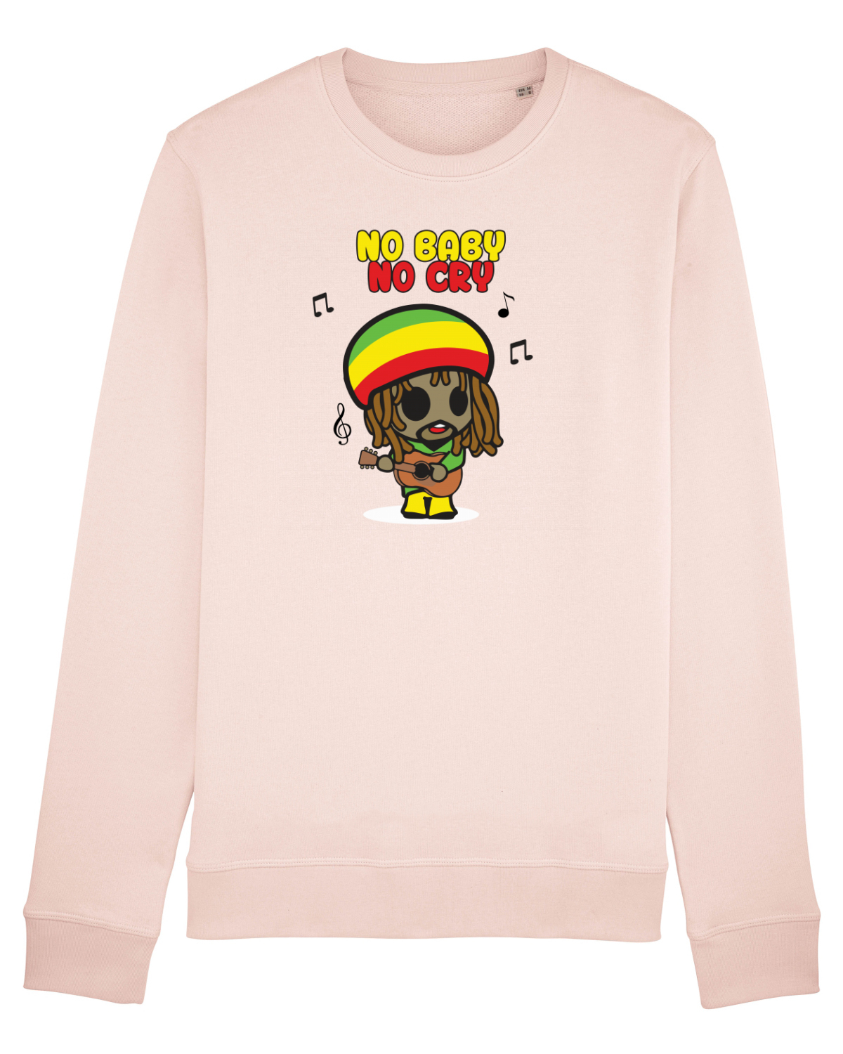 Bluză mânecă lungă Unisex Rise Candy Pink