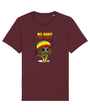 No baby no cry Burgundy