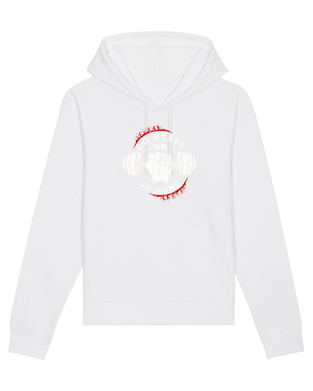 Hanorac Unisex Drummer White