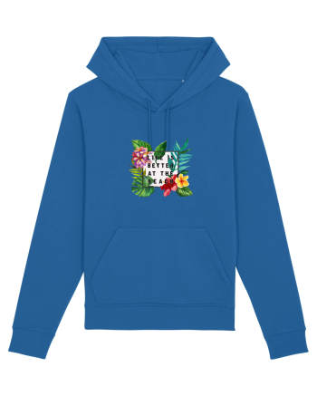 Life is better at the beach Royal Blue