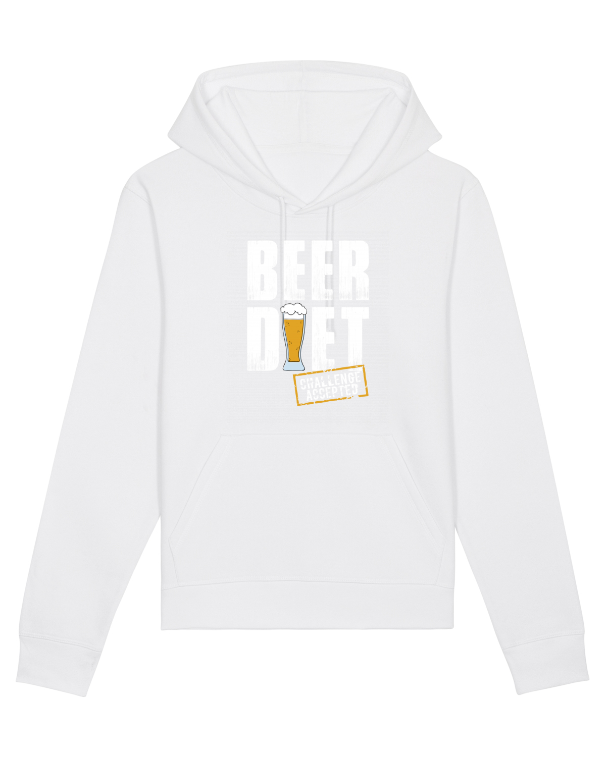 Hanorac Unisex Drummer White