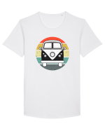 Hippie van  Tricou mânecă scurtă guler larg Bărbat Skater