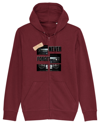 Casetofon Retro  Burgundy