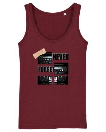 Casetofon Retro  Burgundy