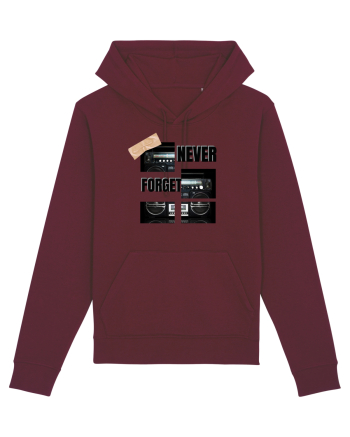 Casetofon Retro  Burgundy