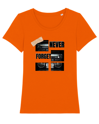 Casetofon Retro  Bright Orange