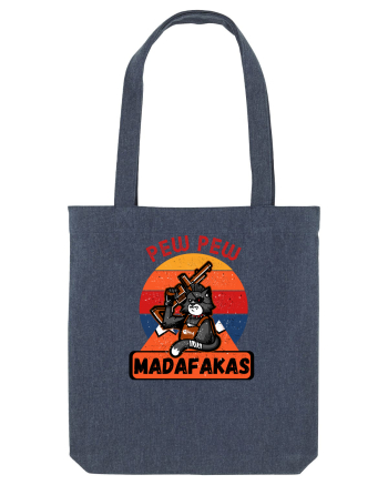 Pew Pew Madafakas Cat Midnight Blue