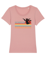 Pew Pew Madafakas Cat Tricou mânecă scurtă guler larg fitted Damă Expresser