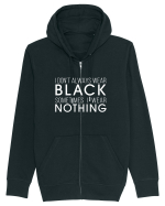 Wear black or nothing Hanorac cu fermoar Unisex Connector