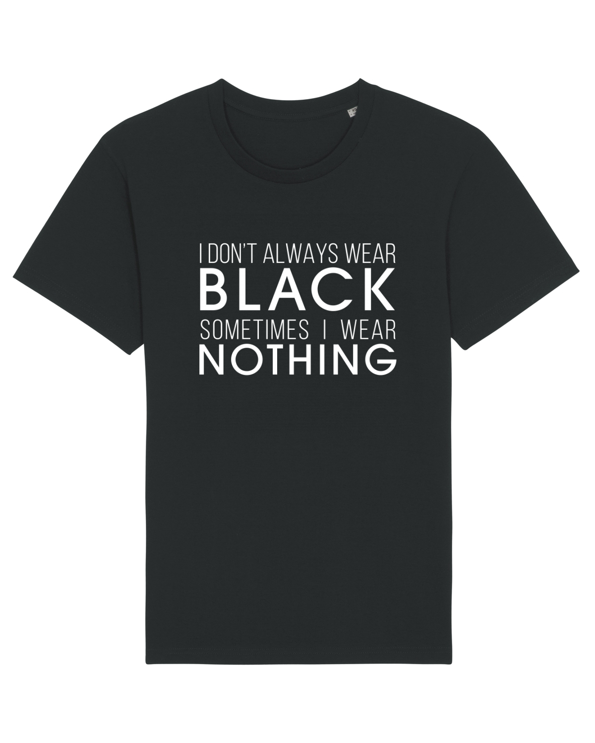 Tricou mânecă scurtă Unisex Rocker Black