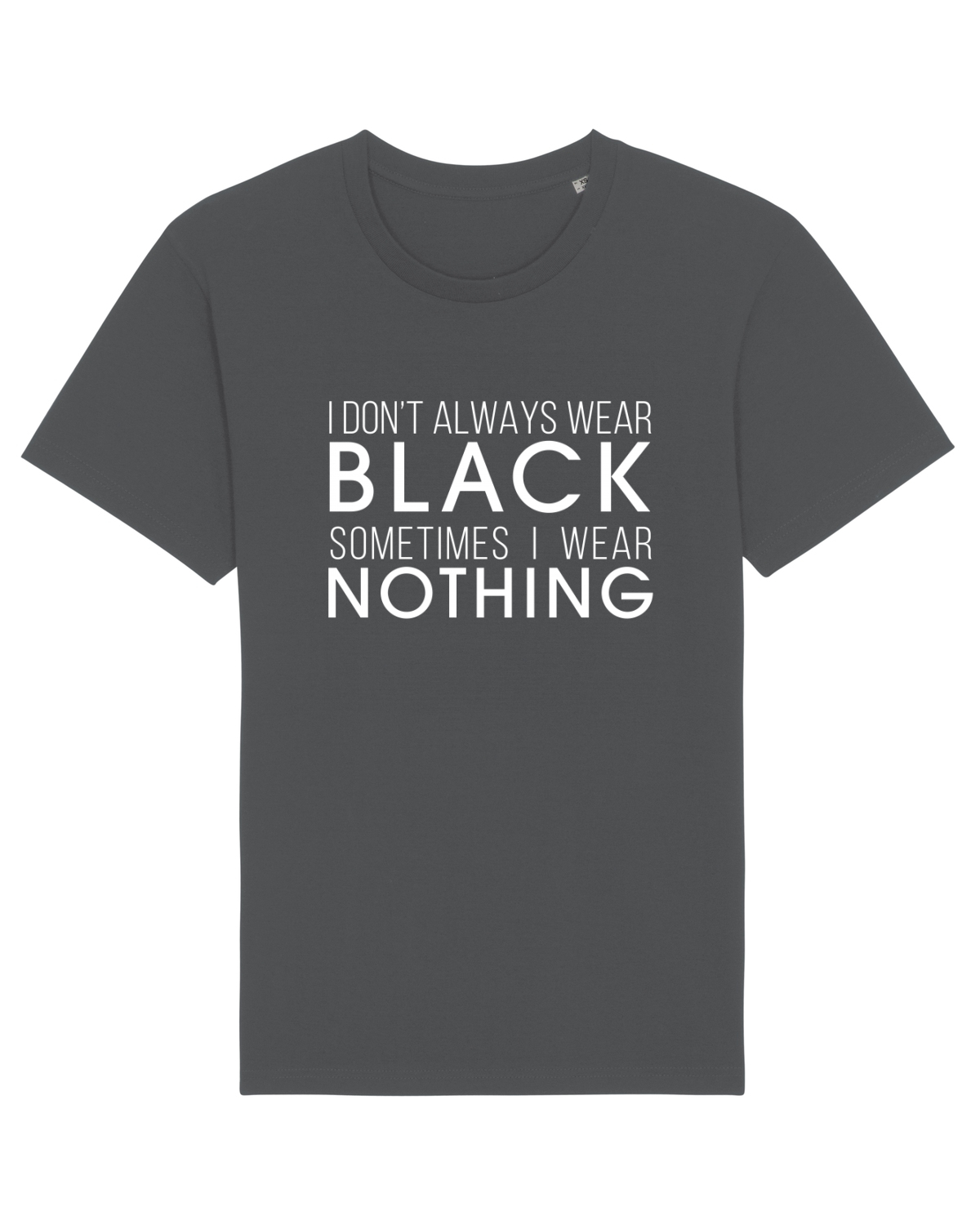 Tricou mânecă scurtă Unisex Rocker Anthracite