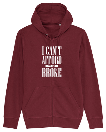 Can't afford to be Broke Burgundy